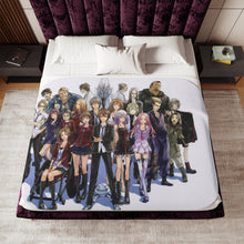 Load image into Gallery viewer, Anime Guilty Crown Sherpa Blanket
