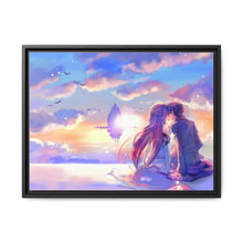 Load image into Gallery viewer, Kirito &amp; Asuna Canvas Framed Art Print
