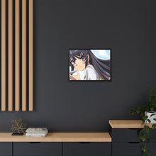 Load image into Gallery viewer, Rascal Does Not Dream Of Bunny Girl Senpai Canvas Framed Art Print
