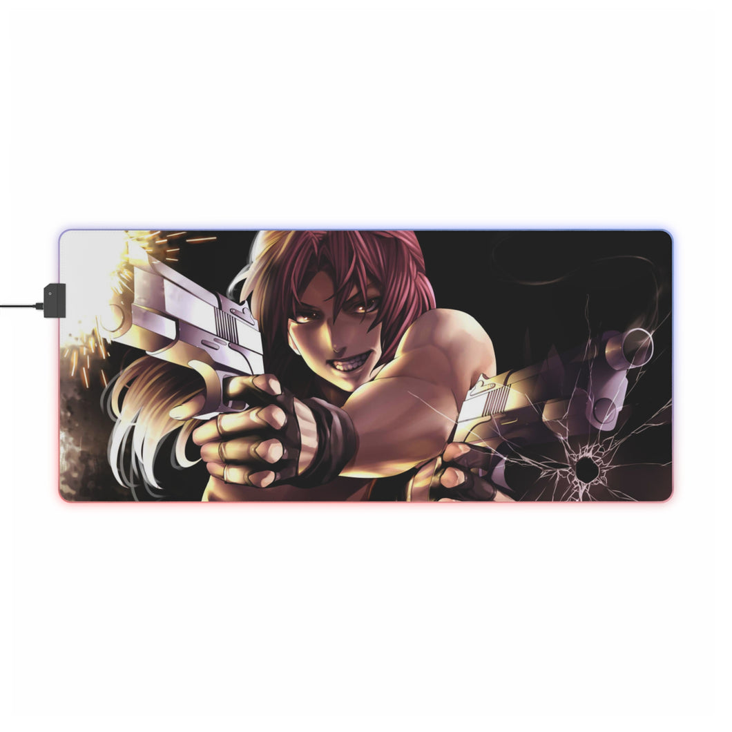 Black Lagoon RGB LED Mouse Pad (Desk Mat)