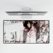 Load image into Gallery viewer, Anime Serial Experiments Lain Mouse Pad (Desk Mat)
