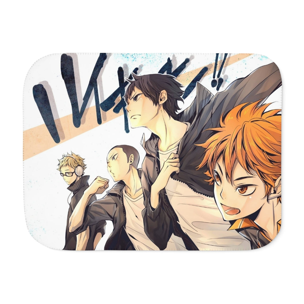 Anime Haikyu!! Sherpa Blanket