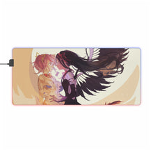 Load image into Gallery viewer, Puella Magi Madoka Magica Homura Akemi, Madoka Kaname RGB LED Mouse Pad (Desk Mat)
