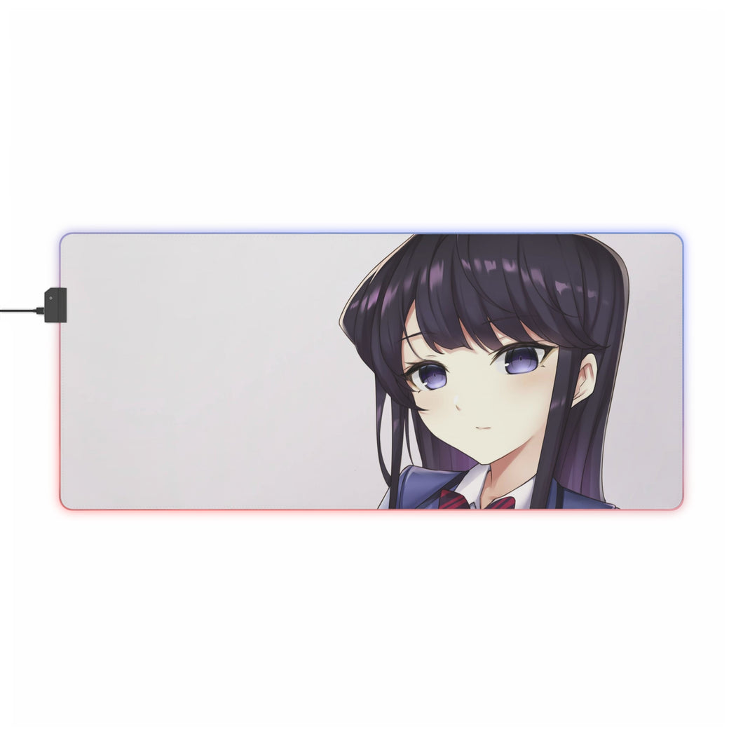 Komi Can't Communicate Komi Shouko RGB LED Mouse Pad (Desk Mat)