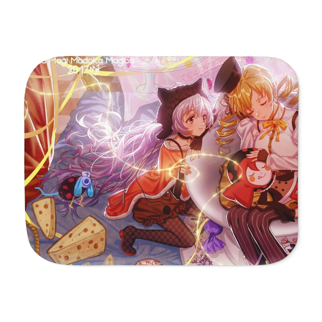 Anime Puella Magi Madoka Magica Sherpa Blanket