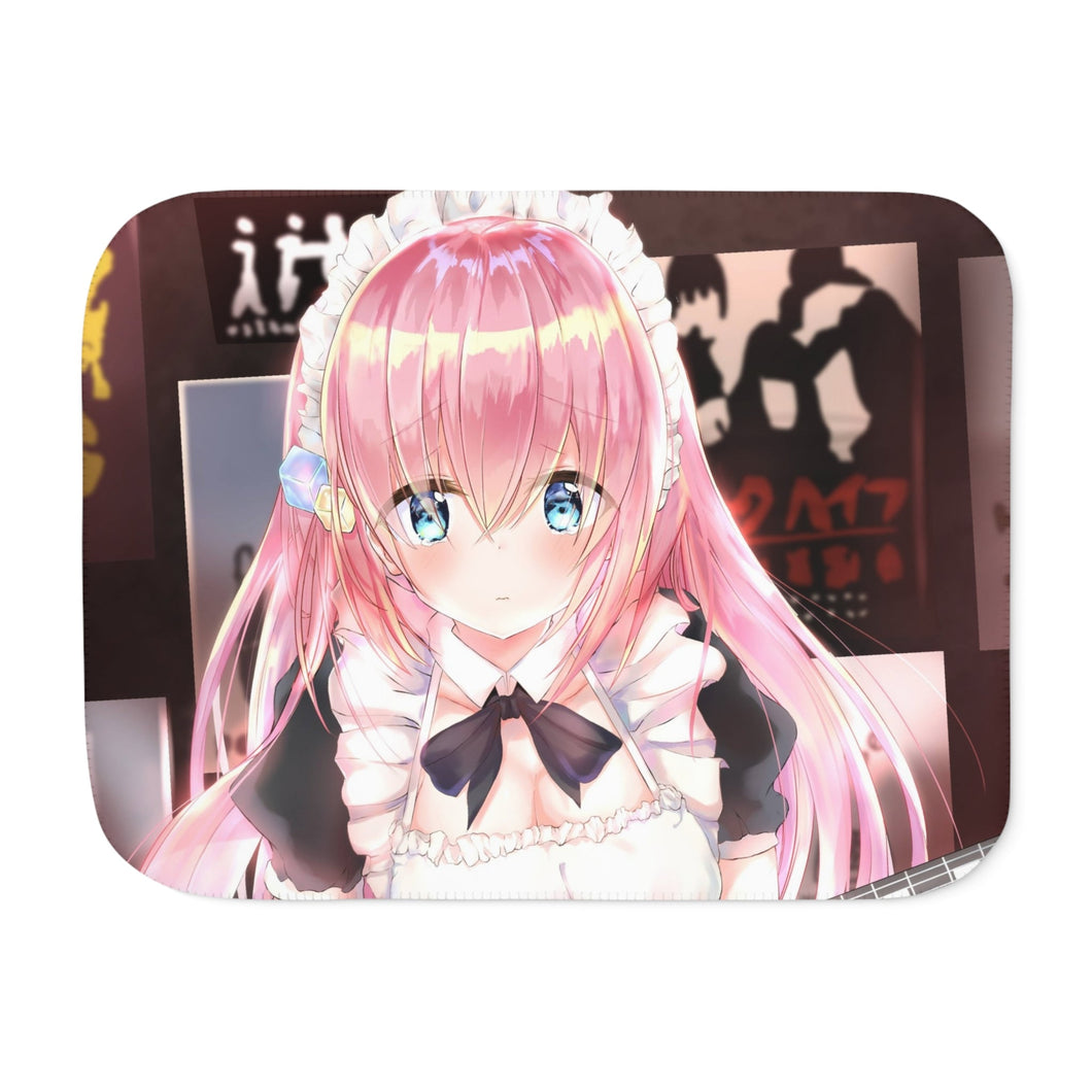 Bocchi the Rock Sherpa Blanket