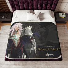Load image into Gallery viewer, Fate/Apocrypha Siegfried Sherpa Blanket

