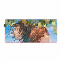 Load image into Gallery viewer, Hori-san To Miyamura-kun RGB LED Mouse Pad (Desk Mat)
