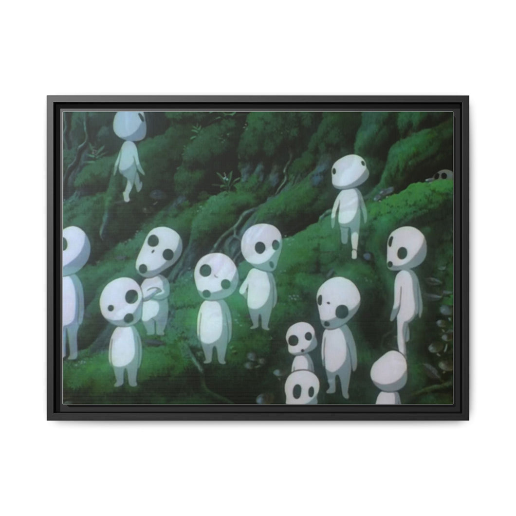 Princess Mononoke Canvas Framed Art Print