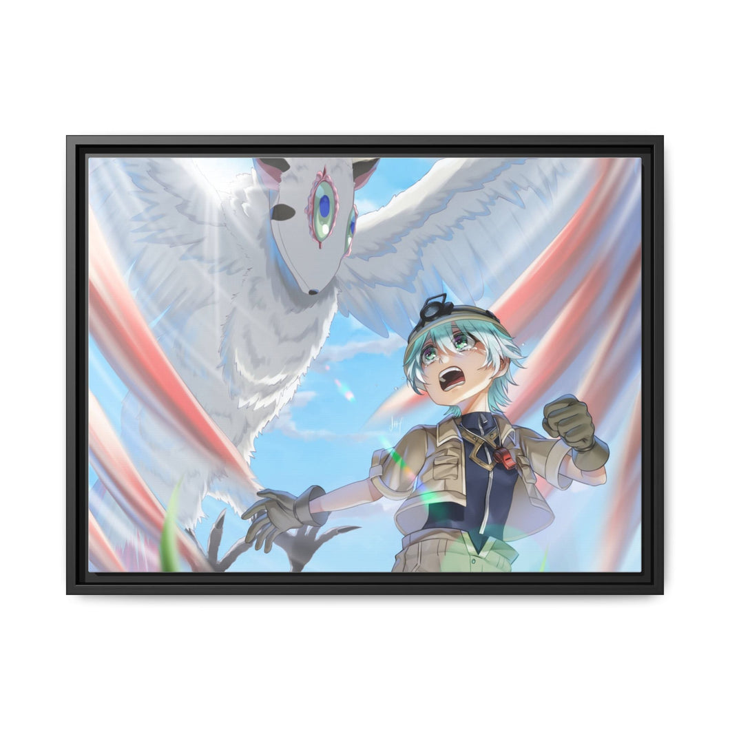 Anime Made In Abyss Canvas Framed Art Print