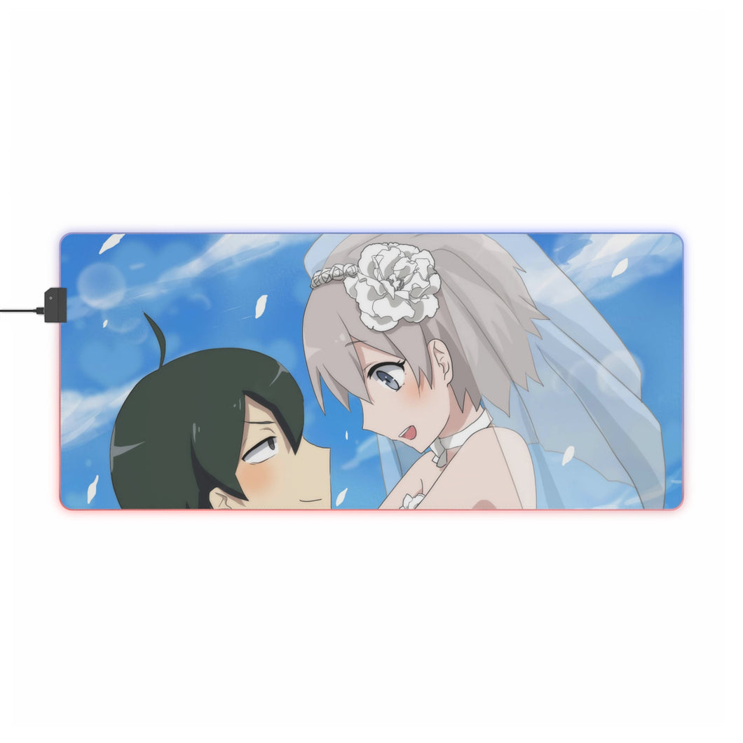 My Teen Romantic Comedy SNAFU Hachiman Hikigaya RGB LED Mouse Pad (Desk Mat)