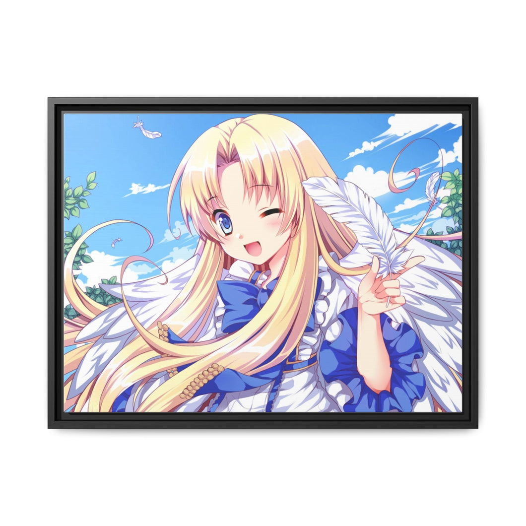 Filo Canvas Framed Art Print