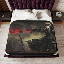Load image into Gallery viewer, Anime Fate/Stay Night Sherpa Blanket
