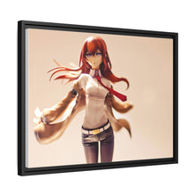 Load image into Gallery viewer, Makise Kurisu Canvas Framed Art Print
