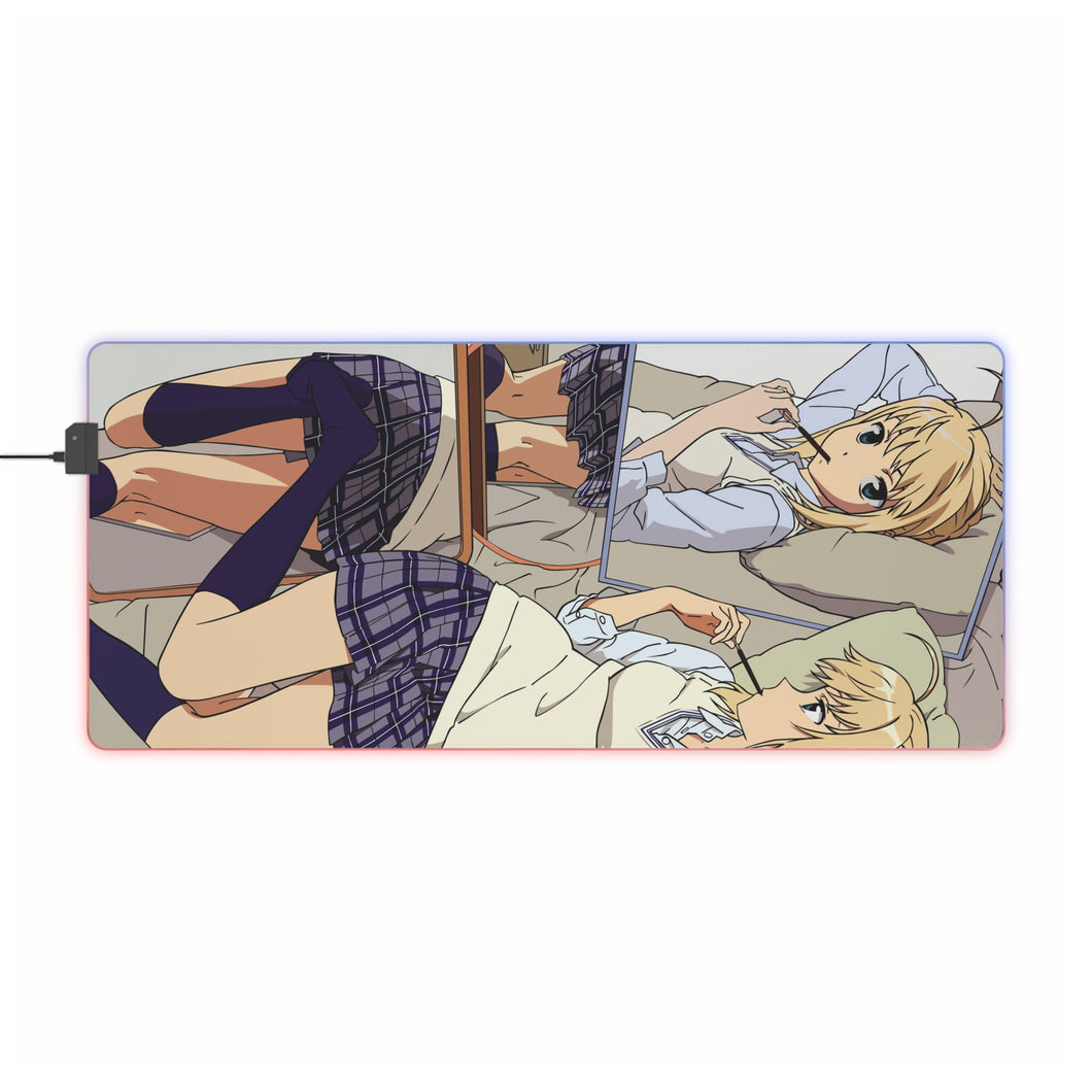 Fate/Stay Night RGB LED Mouse Pad (Desk Mat)