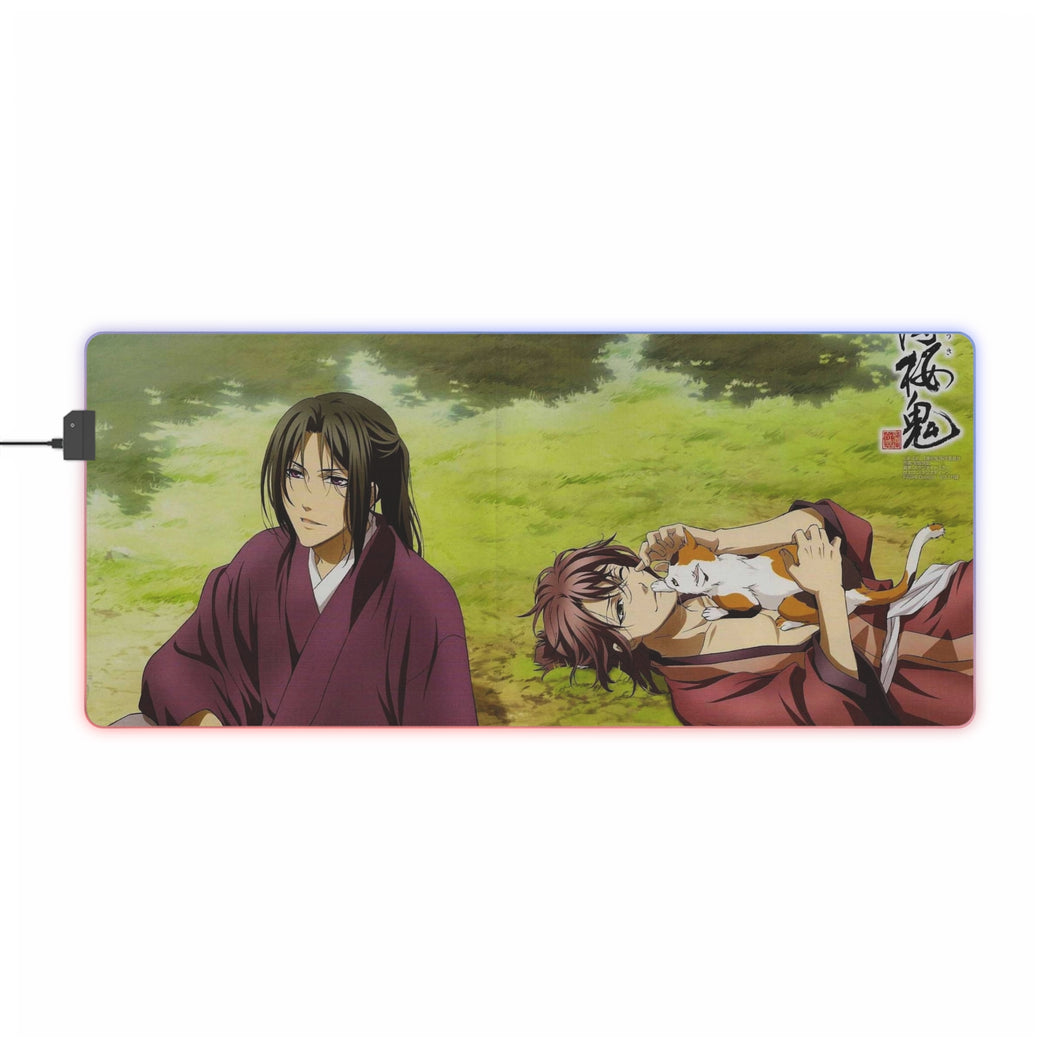Hakuouki Shinsengumi Kitan RGB LED Mouse Pad (Desk Mat)