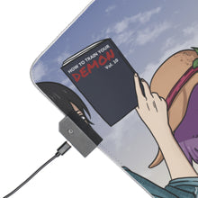 Load image into Gallery viewer, Black Clover Asta, Yami Sukehiro, Luck Voltia RGB LED Mouse Pad (Desk Mat)
