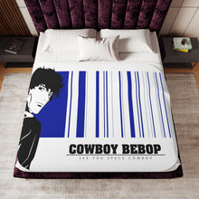 Load image into Gallery viewer, Anime Cowboy Bebop Sherpa Blanket
