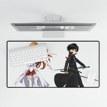 Load image into Gallery viewer, Asuna and Kirito Mouse Pad (Desk Mat)
