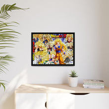 Load image into Gallery viewer, Dragon Ball Z Super Saiyajin 3 Canvas Framed Art Print
