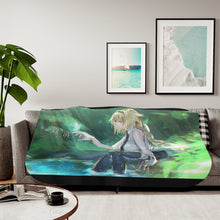 Load image into Gallery viewer, Fate/Apocrypha Ruler Sherpa Blanket
