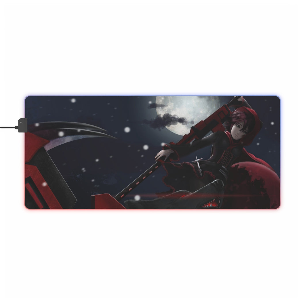 Ruby Rose RGB LED Mouse Pad (Desk Mat)