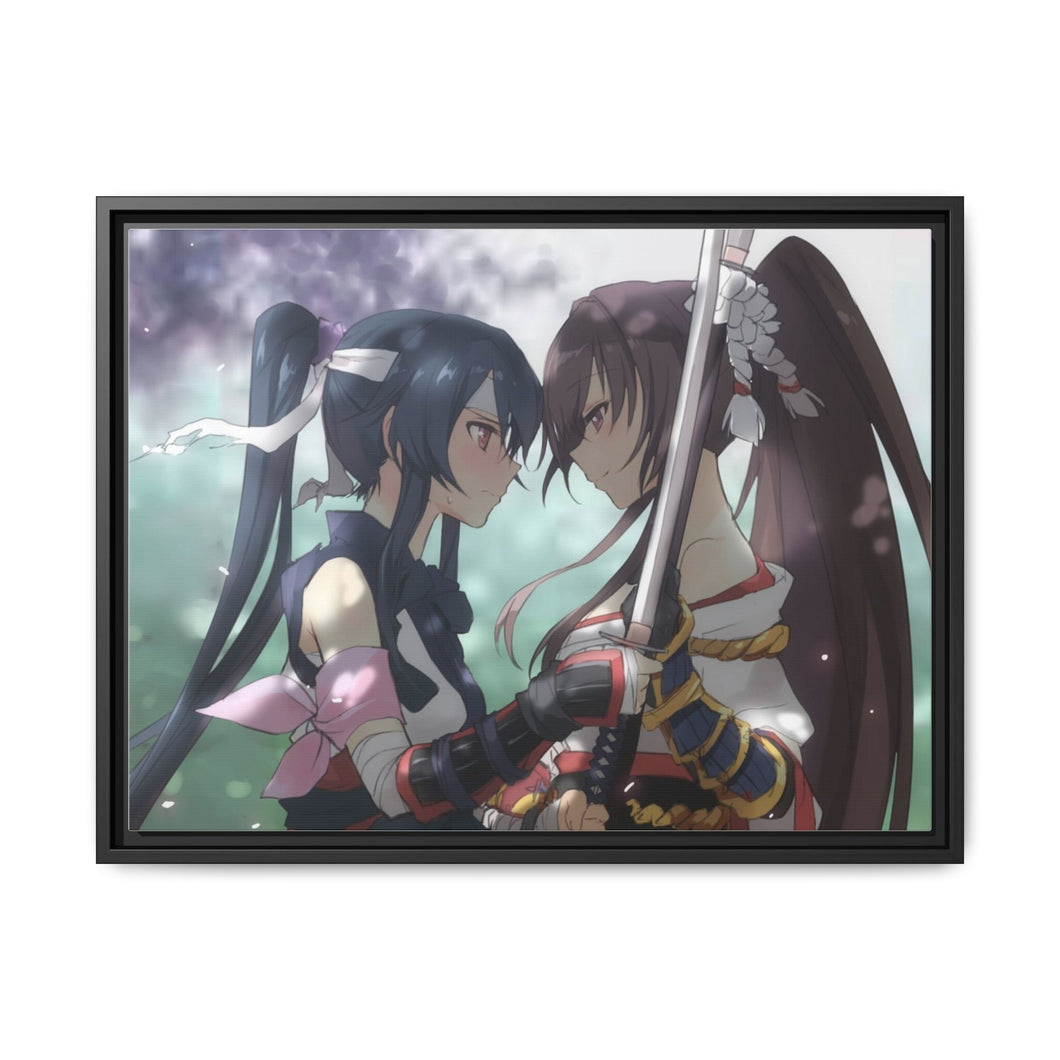 Anime Kantai Collection Canvas Framed Art Print