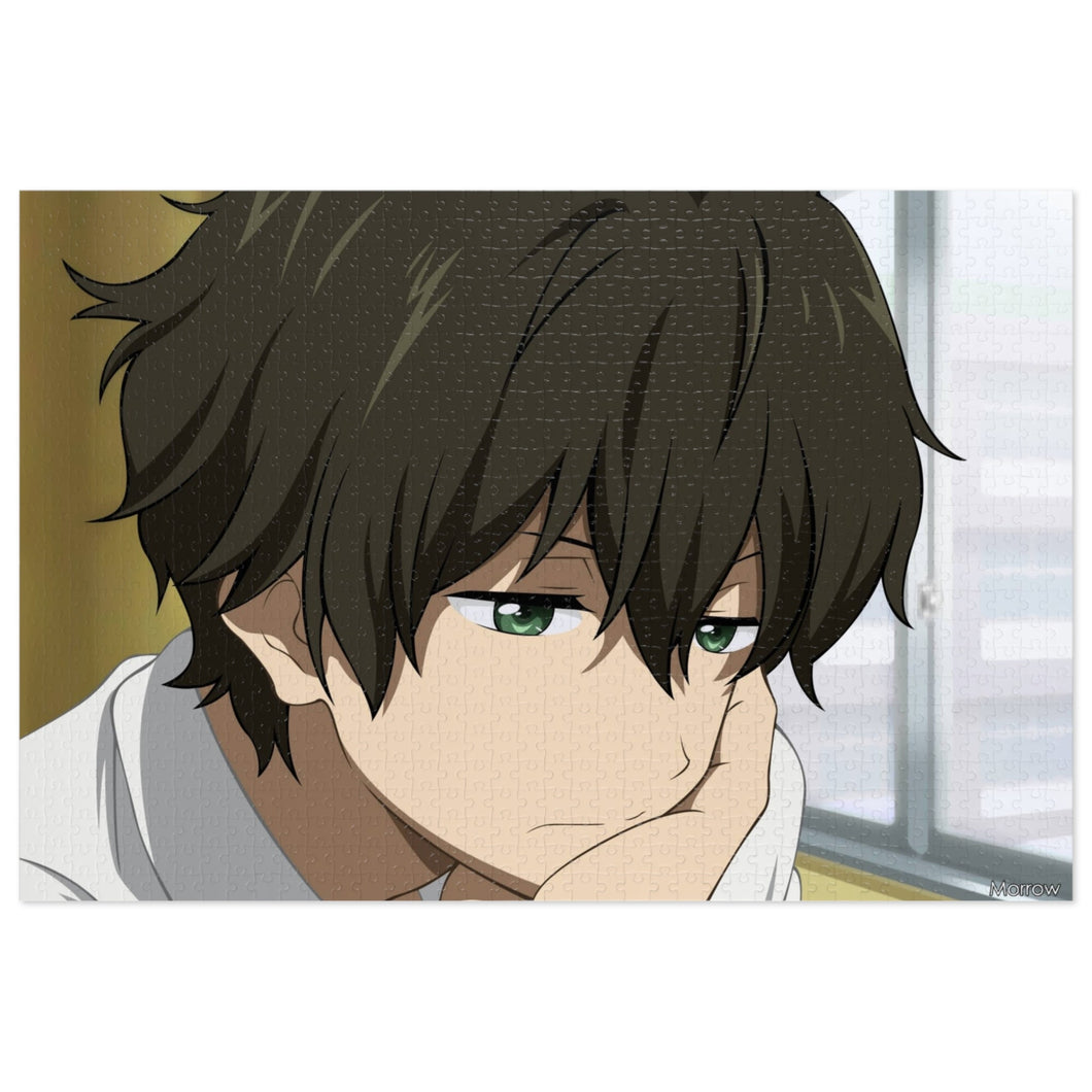Hōtarō Oreki  Face Jigsaw Puzzle