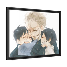 Load image into Gallery viewer, Rin,Yukio and Shiro Canvas Framed Art Print
