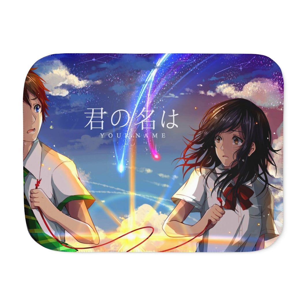 Anime Your Name.r Sherpa Blanket