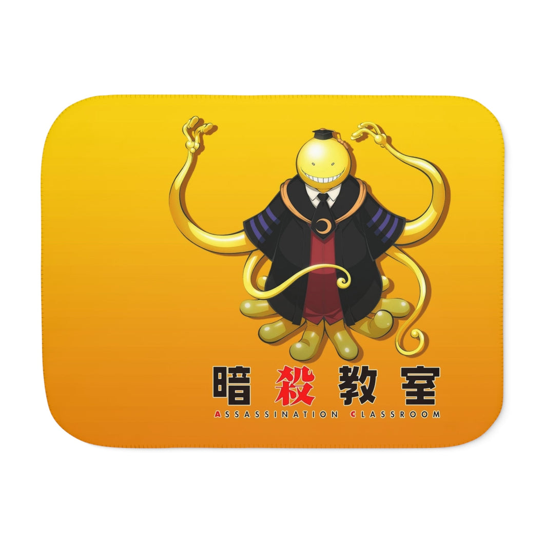 Assassination Classroom Sherpa Blanket
