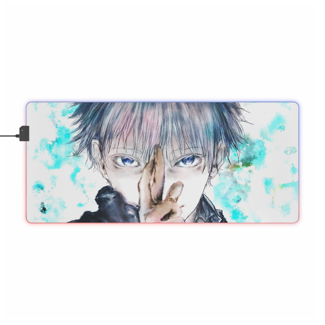 Satoru Gojo RGB LED Mouse Pad (Desk Mat)