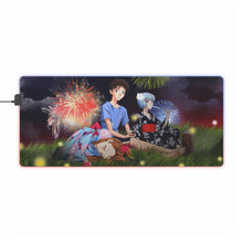 Load image into Gallery viewer, Anime Neon Genesis Evangelion RGB LED Mouse Pad (Desk Mat)
