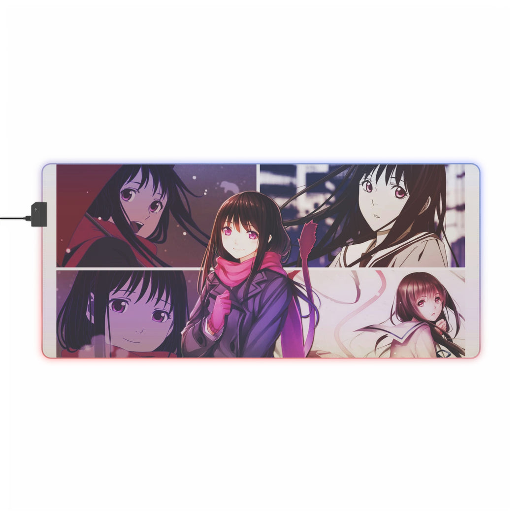 Noragami Hiyori Iki, Noragami RGB LED Mouse Pad (Desk Mat)