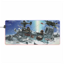 Load image into Gallery viewer, Girls und Panzer RGB LED Mouse Pad (Desk Mat)
