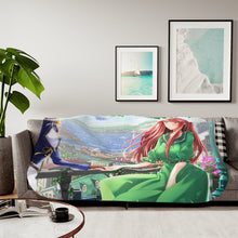 Load image into Gallery viewer, Violet Evergarden Sherpa Blanket
