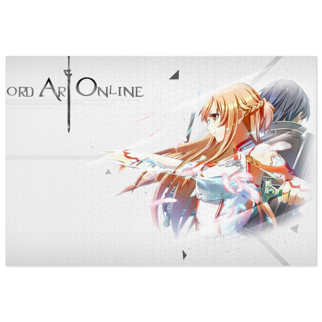 Asuna and Kiroto (Sword Art Online) Jigsaw Puzzle