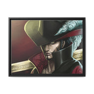 Dracule Mihawk Canvas Framed Art Print