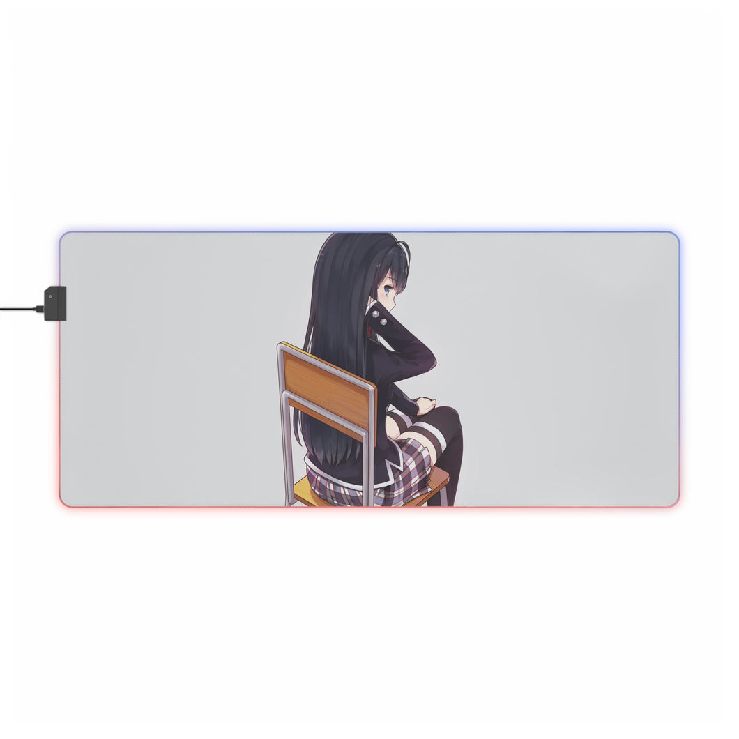 My Teen Romantic Comedy SNAFU Yukino Yukinoshita RGB LED Mouse Pad (Desk Mat)