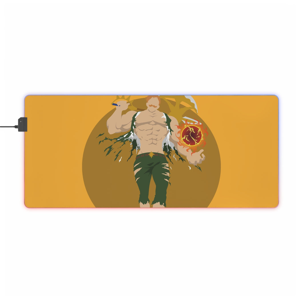 Escanor RGB LED Mouse Pad (Desk Mat)