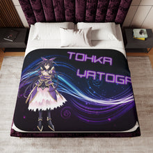 Load image into Gallery viewer, Tohak Yatogami - Purple Sherpa Blanket
