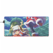 Load image into Gallery viewer, Anime Girl RGB LED Mouse Pad (Desk Mat)

