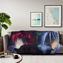 Load image into Gallery viewer, Anime Food Wars: Shokugeki no Soma Sherpa Blanket
