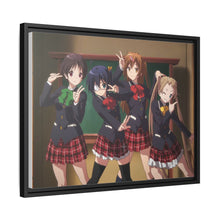 Load image into Gallery viewer, Chuunibyou Girls Canvas Framed Art Print
