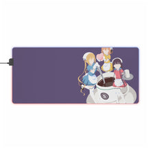 Load image into Gallery viewer, Blend S Maika Sakuranomiya, Kaho Hinata, Mafuyu Hoshikawa RGB LED Mouse Pad (Desk Mat)
