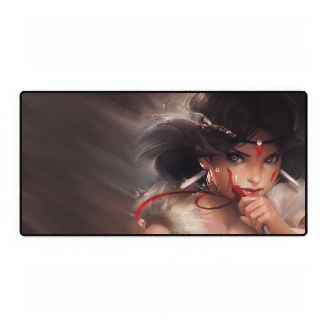 Anime Princess Mononoker Mouse Pad (Desk Mat)