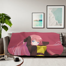 Load image into Gallery viewer, Airi Sakura Sherpa Blanket
