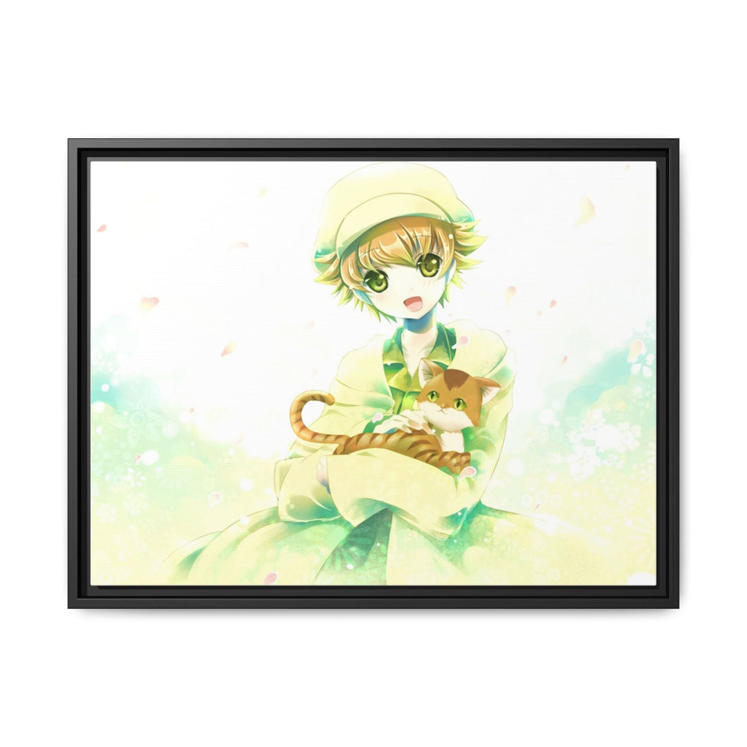 Anime Clannad Canvas Framed Art Print
