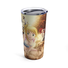 Load image into Gallery viewer, Fairy Tail Natsu Dragneel, Erza Scarlet, Gray Fullbuster, Lucy Heartfilia, Happy Tumbler 20oz
