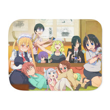 Load image into Gallery viewer, Miss Kobayashi&#39;s Dragon Maid Sherpa Blanket
